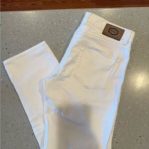 RVCA Men’s White Jeans
